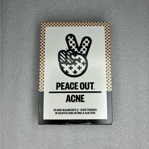 PEACE OUT Acne 20 Healing Dots Salicylic Acid Face Health Self Care Pimple Care‎